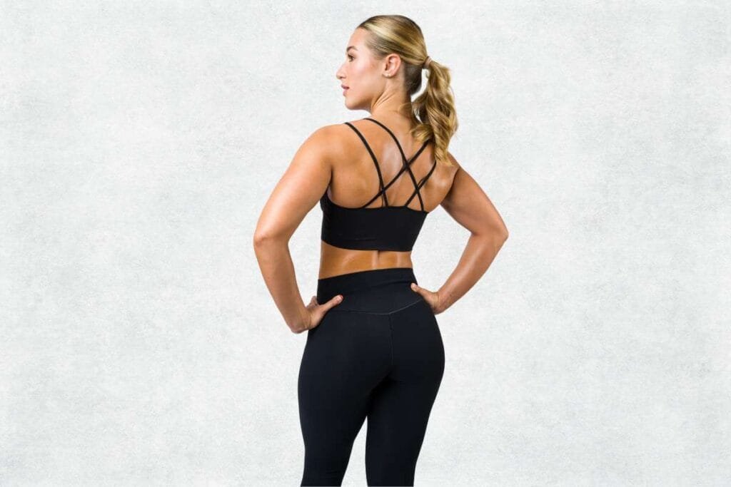 A woman in Activewear
