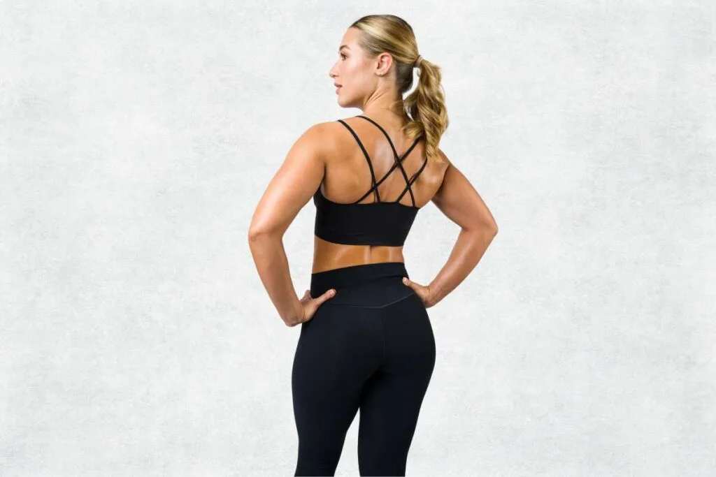A woman in Activewear