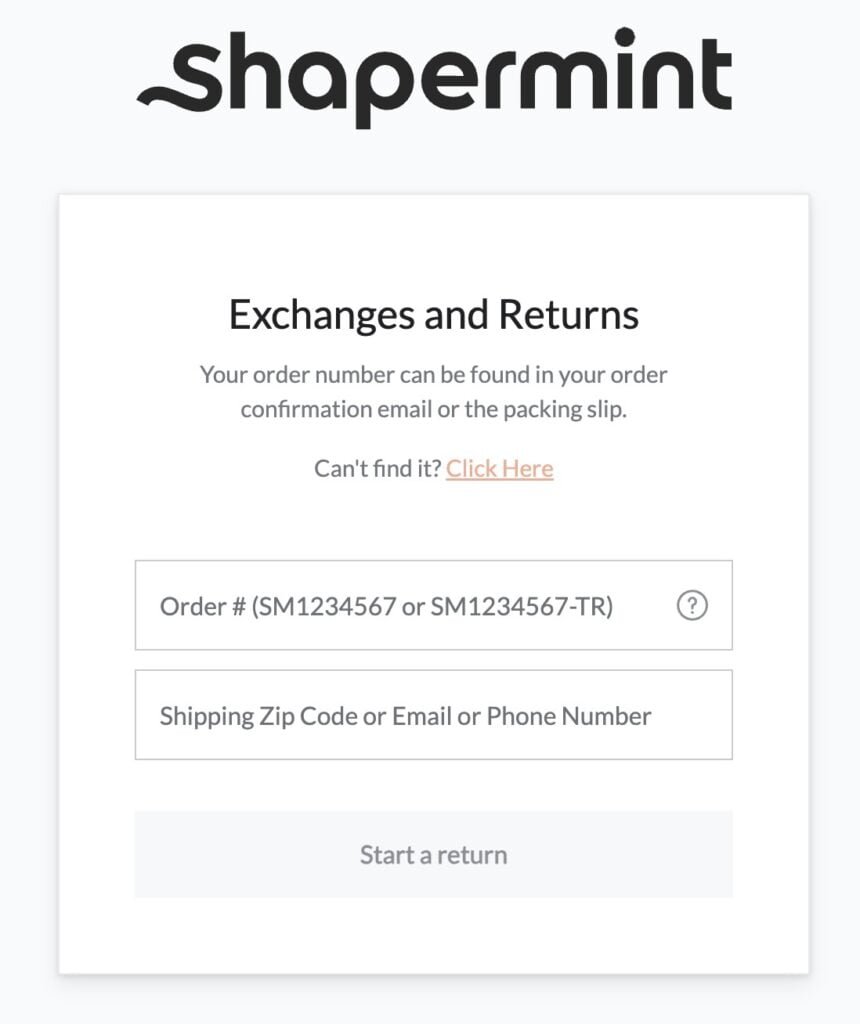 Shapermint Returns: Easy Guide to Exchanges, Refunds, and More - PaperBeez