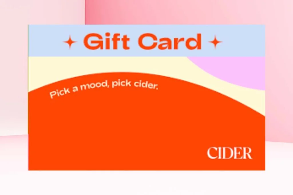 Cider Gift Card