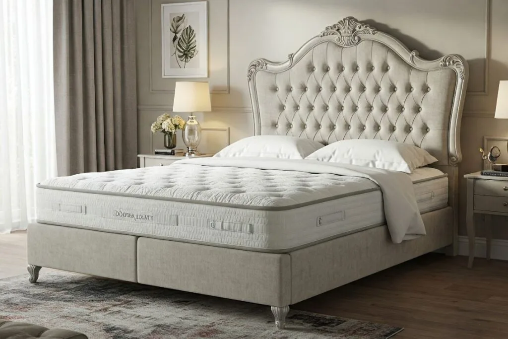 A Queen Size bed from Burrow's.