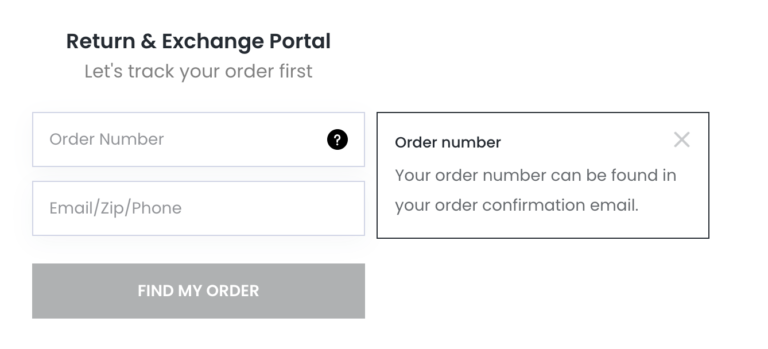 Outnet Return Form Underoutfit Returns: As easy as 1-2-3 - PaperBeez