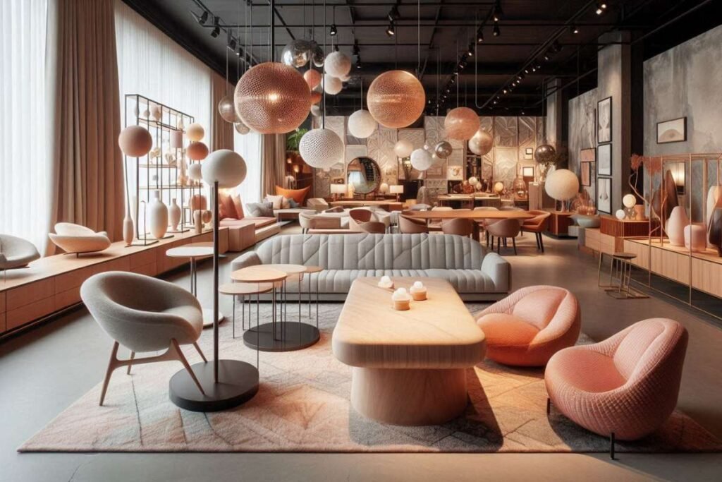 contemporary style living room furniture.