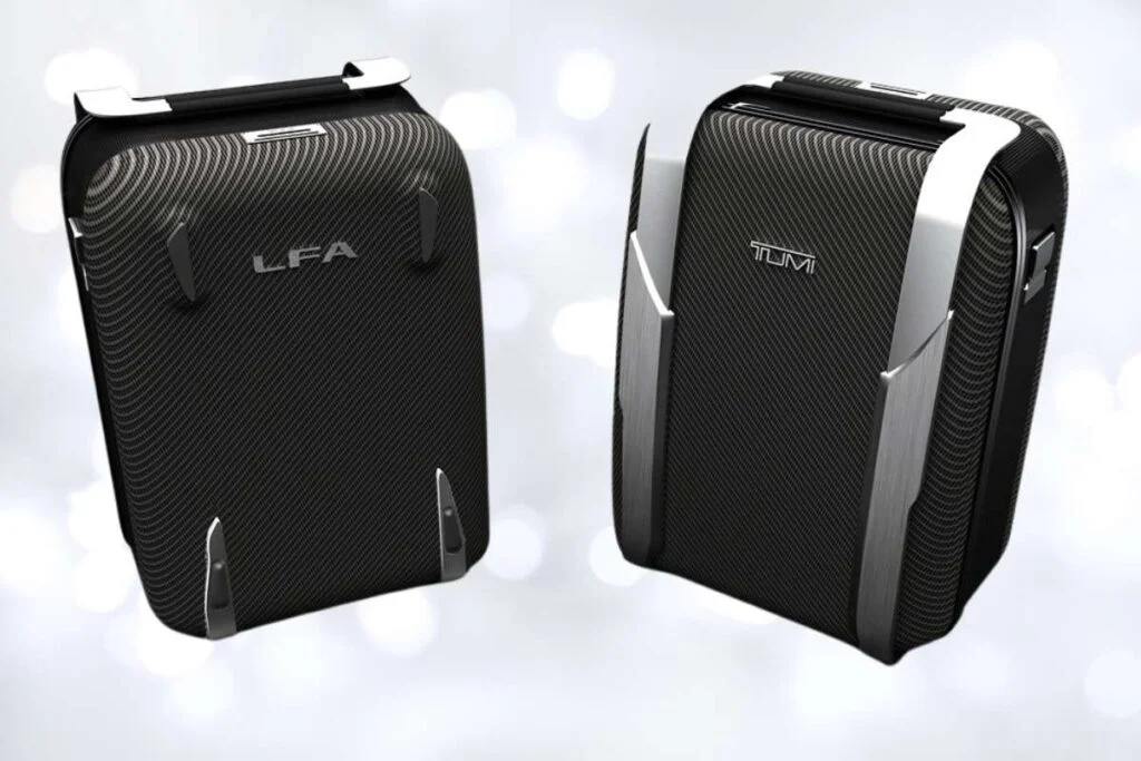 tumi carbon fiber luggage
