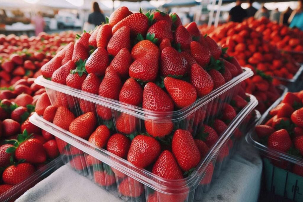 Fresh Strawberries at Meijer