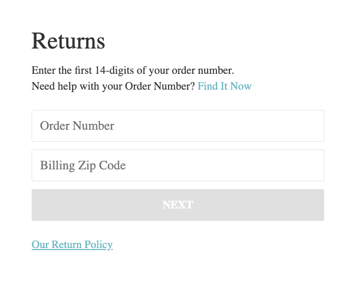 Banters's return portal