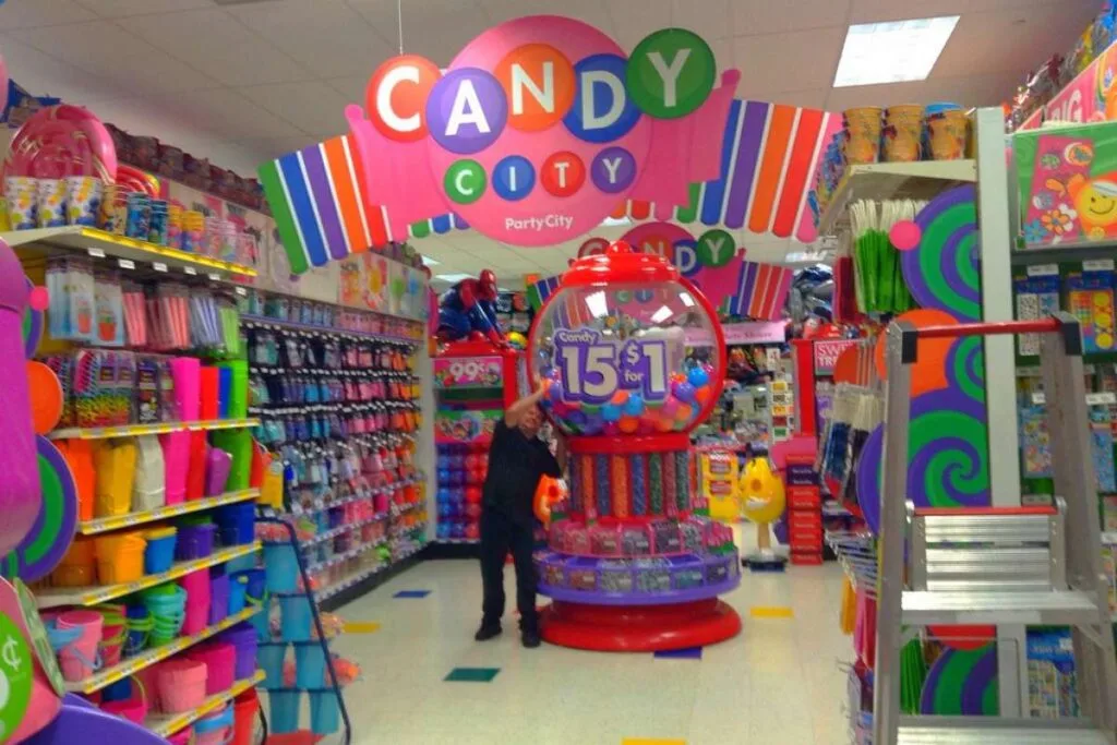 Inside Picture of Party City Outlet