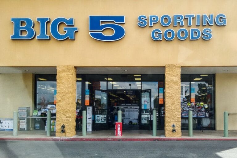 big 5 sporting goods return policy