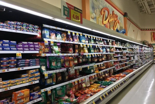 Inside picture of Krogers store